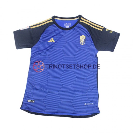 Granada 2023-2024 Kinder Trikotset Auswärts Blau Kurzarm