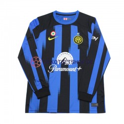 Inter Mailand 2023-2024 Herren Trikot Heim Langarm