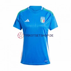 Italien Euro 2024 Ladies Heim Weiß Kurzarm