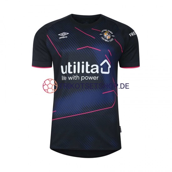 Luton Town 2023-2024 Herren Trikot Ausweich Kurzarm