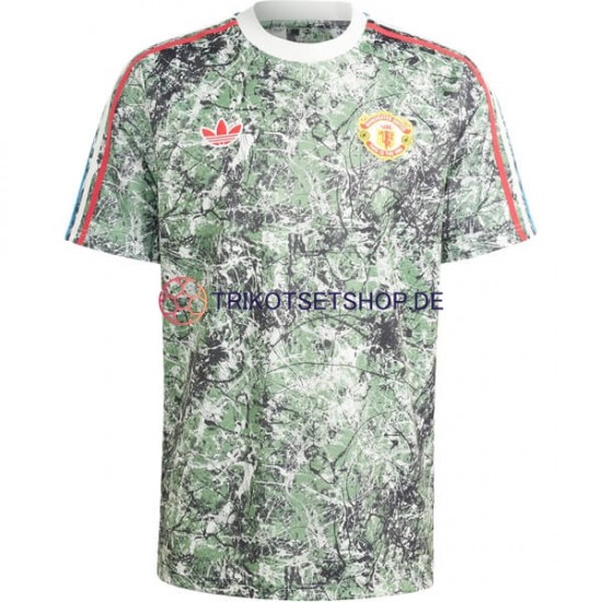 Manchester United Stone Roses 2023-2024 Herren Trikot Heim Kurzarm