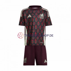 Mexiko Copa America 2024 Kinder Trikotset Heim Kurzarm
