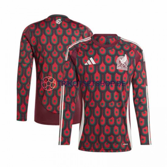 Mexiko Copa America 2024 Herren Trikot Heim Langarm