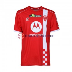 Monza 2023-2024 Herren Trikot Heim Rot Kurzarm