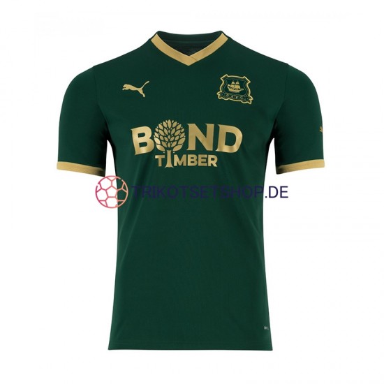 Plymouth Argyle 2023-2024 Herren Trikot Heim Grün Kurzarm