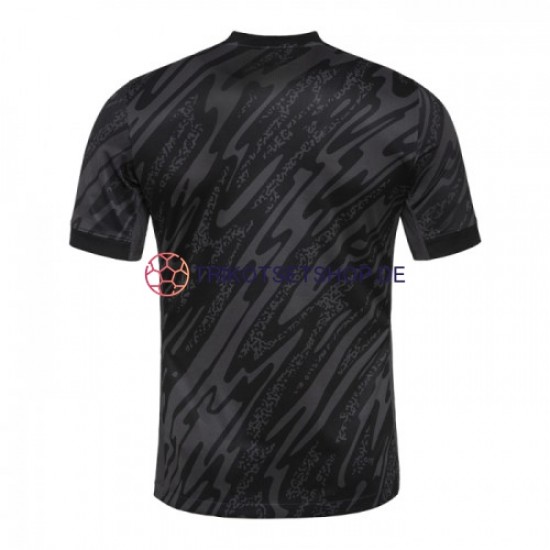 Portugal Torwart Euro 2024 Herren Trikot Auswärts Schwarz Kurzarm
