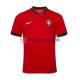 Portugal Euro 2024 Herren Trikot Heim Rot Kurzarm