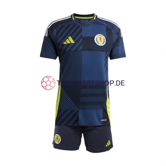 Schottland Euro 2024 Kinder Trikotset Heim Kurzarm