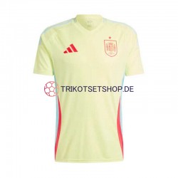 Spanien Euro 2024 Herren Trikot Auswärts Kurzarm