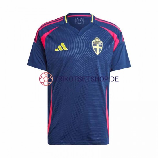 Schweden 2024 Herren Trikot Auswärts Kurzarm