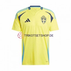 Schweden 2024 Herren Trikot Heim Kurzarm
