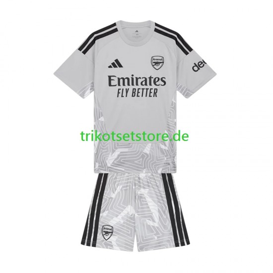 Arsenal Torwart 2026-2027 Kinder Trikotset Heim Kurzarm