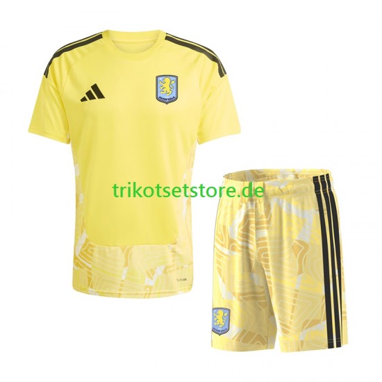 Aston Villa Torwart 2026-2027 Kinder Trikotset Heim Kurzarm