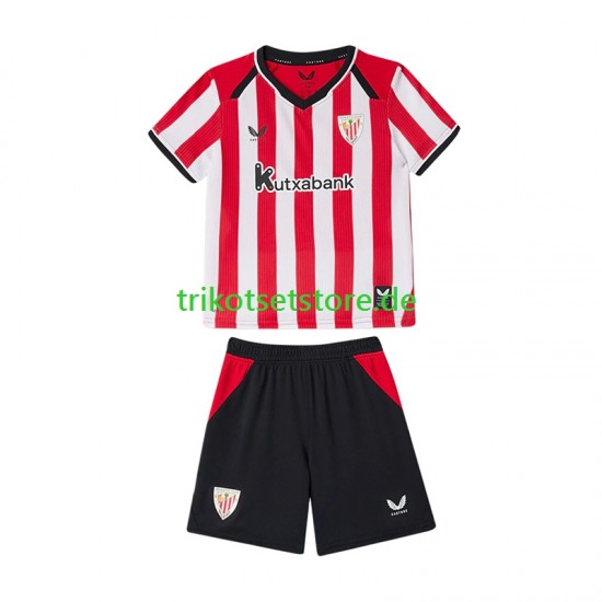 Athletic Bilbao 2026-2027 Kinder Trikotset Heim Kurzarm