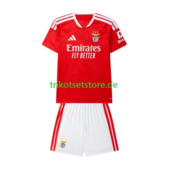 Benfica 2026-2027 Kinder Trikotset Heim Kurzarm