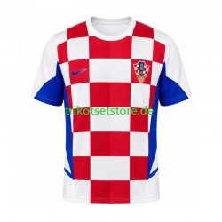 Kroatien Retro 2002 Herren Trikot Heim Kurzarm