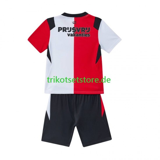 Feyenoord Rotterdam 2026-2027 Kinder Trikotset Heim Kurzarm