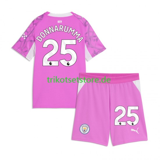 Manchester City Torwart Gianluigi Donnarumma 2026-2027 Kinder Trikotset Auswärts Kurzarm