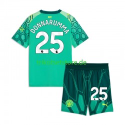 Manchester City Torwart Gianluigi Donnarumma 2026-2027 Kinder Trikotset Heim Kurzarm