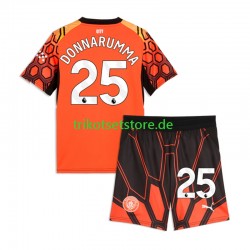 Manchester City Torwart Gianluigi Donnarumma 2026-2027 Kinder Trikotset Ausweich Kurzarm