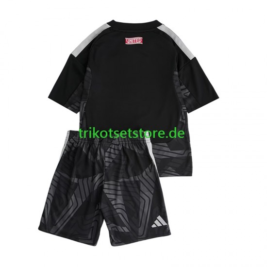 Manchester United Torwart 2026-2027 Kinder Trikotset Heim Kurzarm