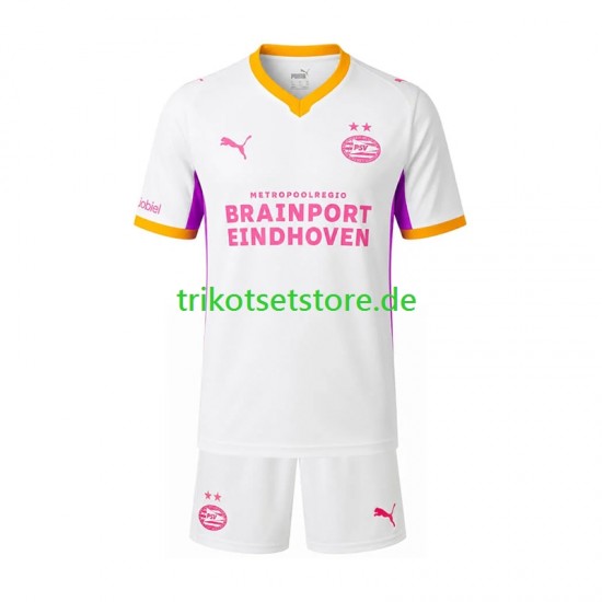 PSV Eindhoven 2026-2027 Kinder Trikotset Auswärts Kurzarm