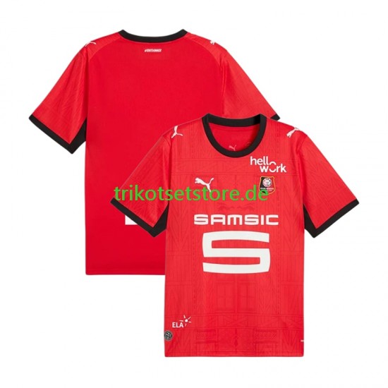 Stade Rennes 2026-2027 Herren Trikot Heim Kurzarm