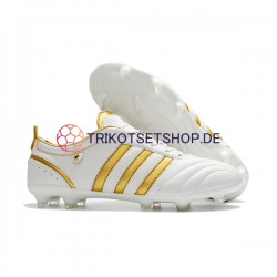 Adidas ADIPURE FG Gold Weiß Fußballschuhe