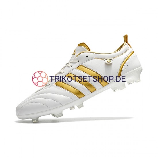 Adidas ADIPURE FG Gold Weiß Fußballschuhe
