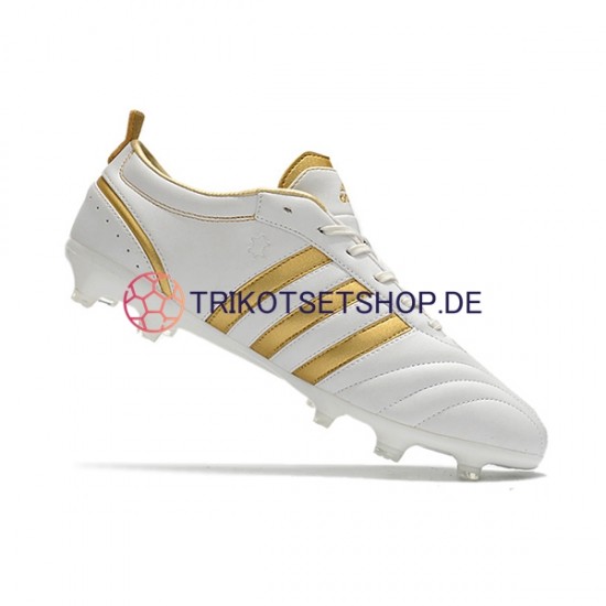 Adidas ADIPURE FG Gold Weiß Fußballschuhe