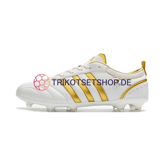 Adidas ADIPURE FG Gold Weiß Fußballschuhe
