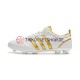 Adidas ADIPURE FG Gold Weiß Fußballschuhe