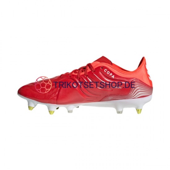 Adidas COPA SENSE.1 SG Meteorite Rot Weiß Fußballschuhe