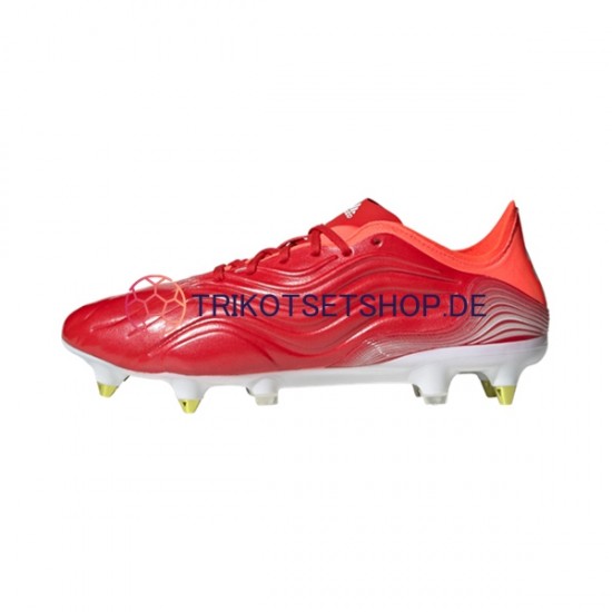 Adidas COPA SENSE.1 SG Meteorite Rot Weiß Fußballschuhe