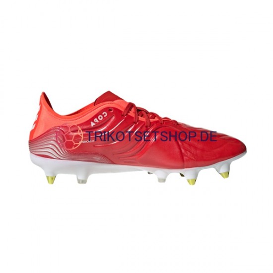 Adidas COPA SENSE.1 SG Meteorite Rot Weiß Fußballschuhe