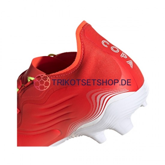 Adidas COPA SENSE.2 FG Meteorite Rot Weiß Fußballschuhe
