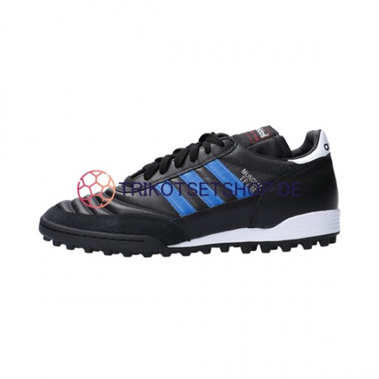 Adidas Classic Mundial Team TF Blue Stripes Schwarz Fußballschuhe
