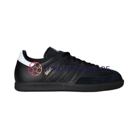 Adidas Classic Samba Hallenschuh Stripes Schwarz Fußballschuhe