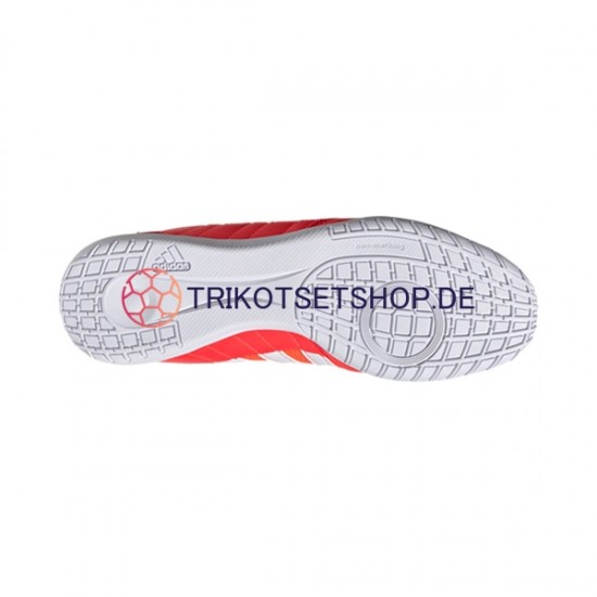 Adidas Classic Super Sala IN Halle White Rot Fußballschuhe