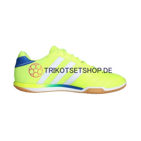 Adidas Classic Top Sala IN Halle Gelb Weiß Fußballschuhe