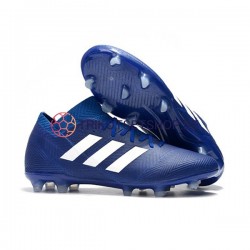 Adidas Nemeziz8.1 FG Blau Weiß Fußballschuhe