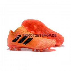 Adidas Nemeziz8.1 FG Orange Schwarz Fußballschuhe