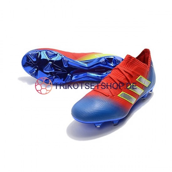 Adidas Nemeziz8.1 FG Rot Blau Weiß Fußballschuhe