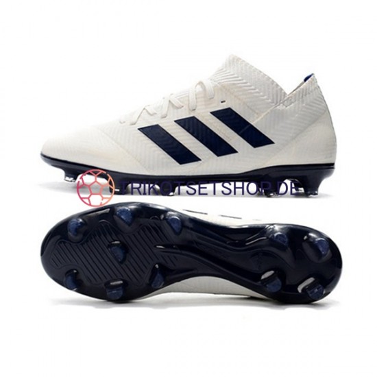 Adidas Nemeziz8.1 FG Weiß Schwarz Fußballschuhe