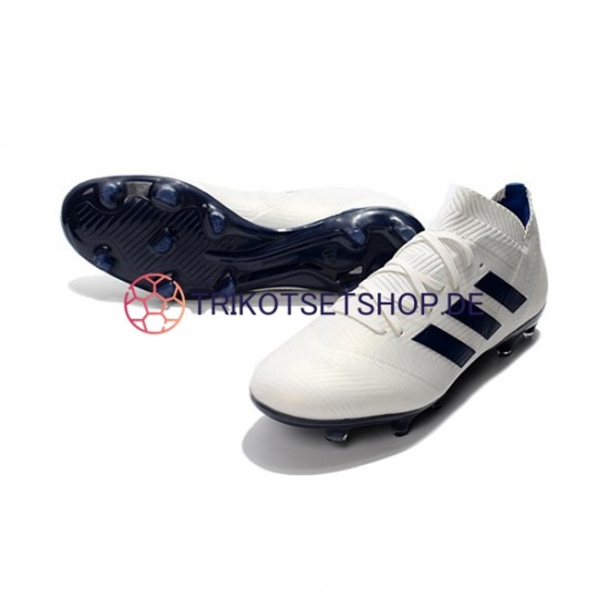 Adidas Nemeziz8.1 FG Weiß Schwarz Fußballschuhe