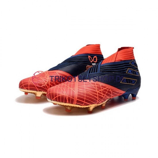 Adidas Nemeziz9 FG Spider Man Rot Schwarz Fußballschuhe