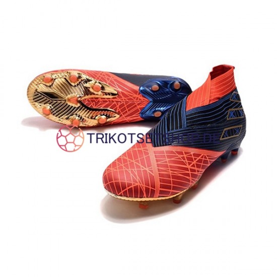 Adidas Nemeziz9 FG Spider Man Rot Schwarz Fußballschuhe