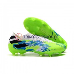 Adidas Nemeziz9.1 FG Blau Grün Schwarz Fußballschuhe