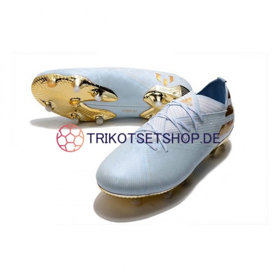 Adidas Nemeziz9.1 FG LIMITED EDITION Gold Weiß Fußballschuhe