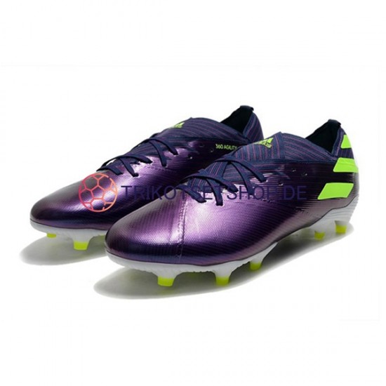Adidas Nemeziz9.1 FG Lila Grün Fußballschuhe